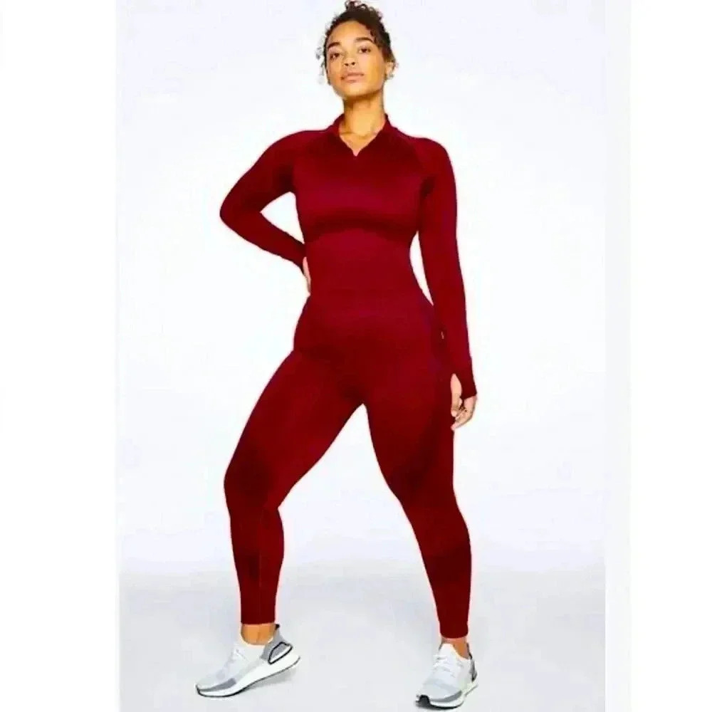 Victoria’s Secret Active Coord Set Everyday Seamless Leggings & Jacket Y2K NWOT